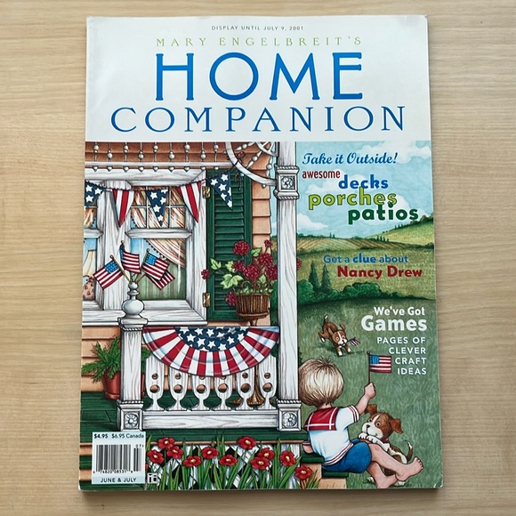 Mary Engelbreit Other - Mary Engelbreit Home Companion Magazine & Ann Estelle Paper Doll June/July 2001